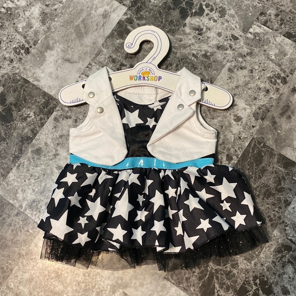 Build-A-Bear Star Tutu Dress For Build-A-Bear Plushies